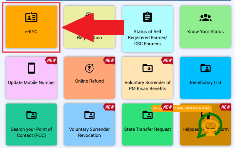 Pm kisan ekyc kese kare