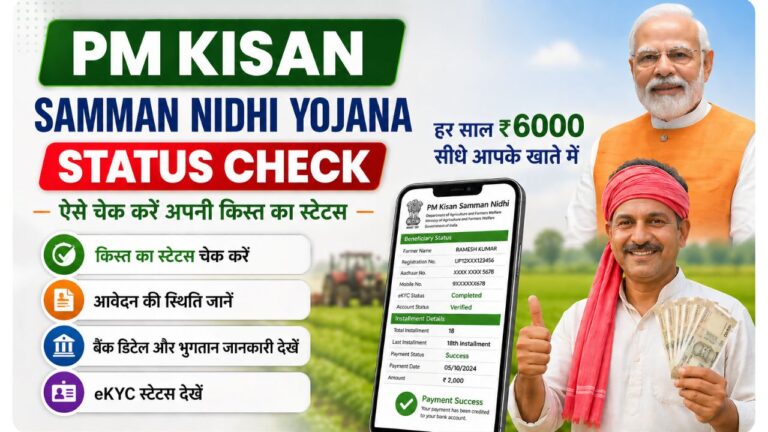 PM Kisan Samman Nidhi Yojana Status Check