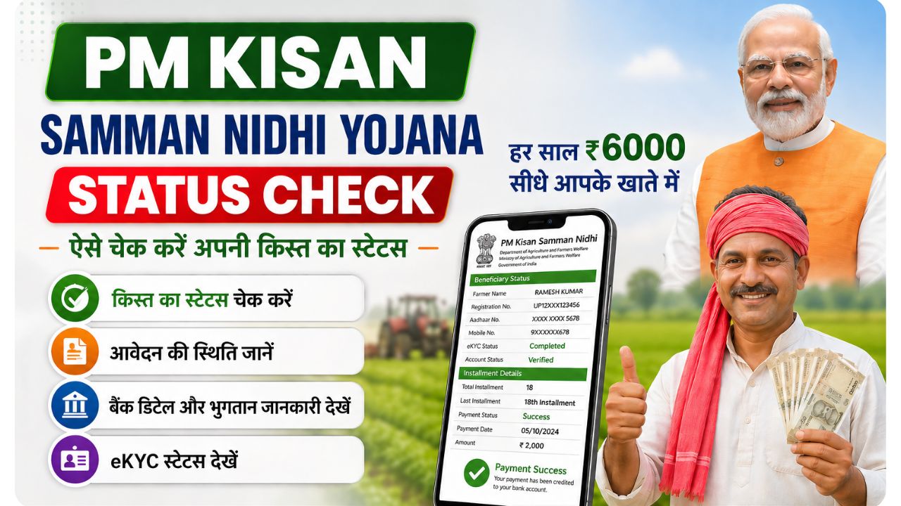 PM Kisan Samman Nidhi Yojana Status Check