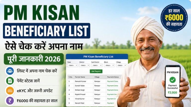 PM Kisan Beneficiary List