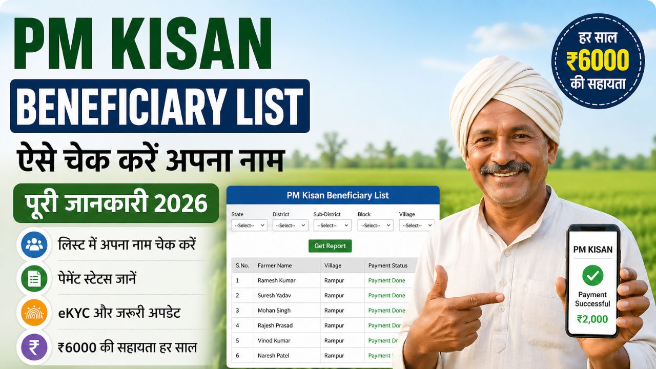 PM Kisan Beneficiary List