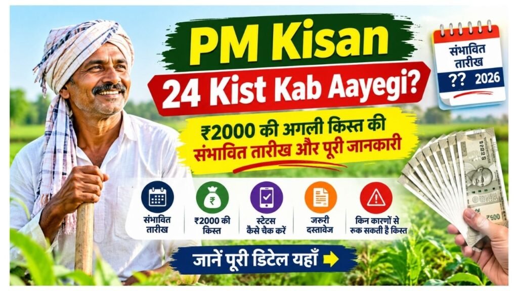 PM Kisan 24 Kist Kab Aayegi