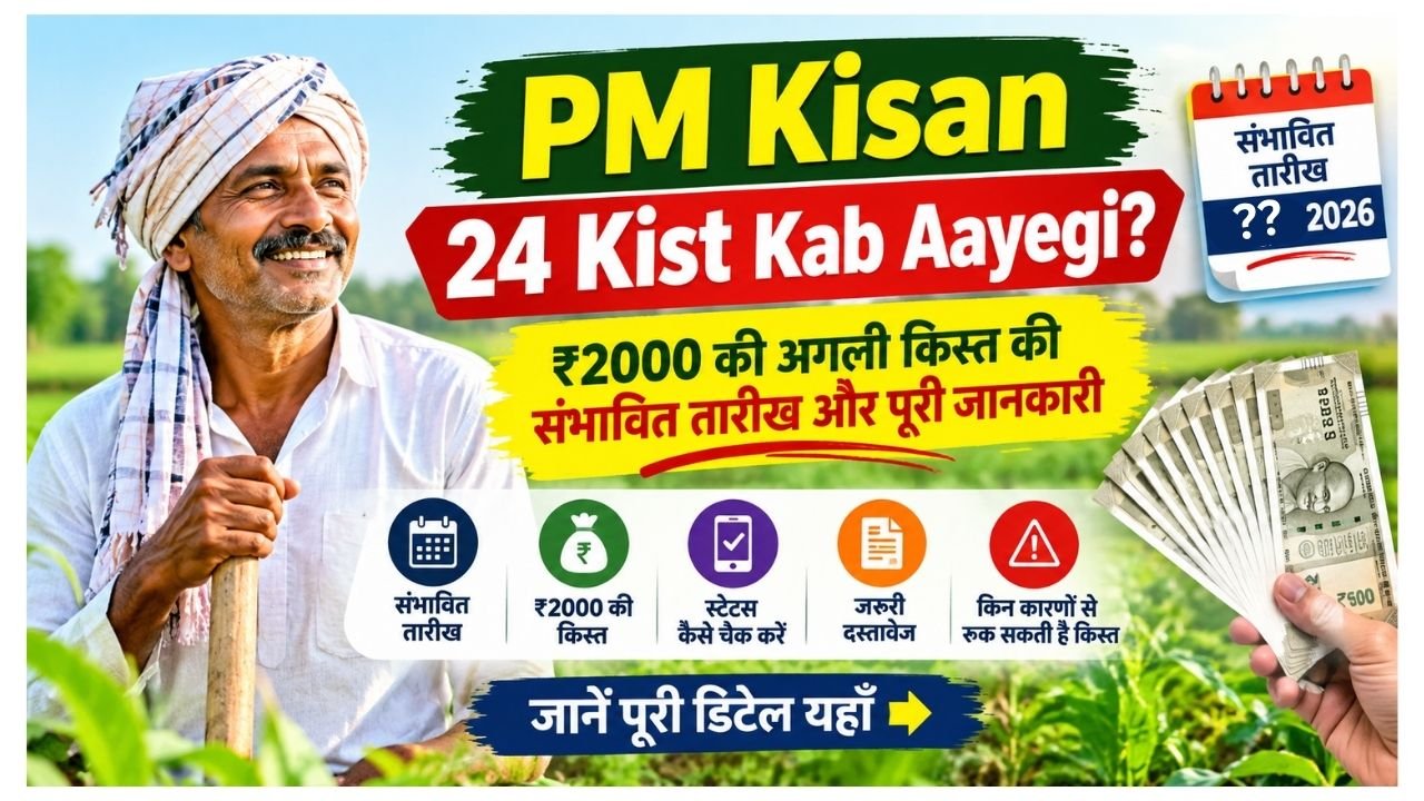 PM Kisan 24 Kist Kab Aayegi